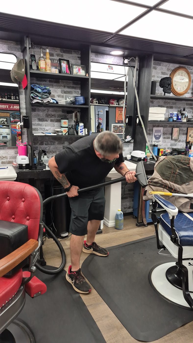 Cleaning a local business
